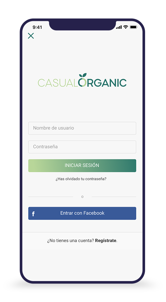 Pantalla móvil 2 de Casual Organic