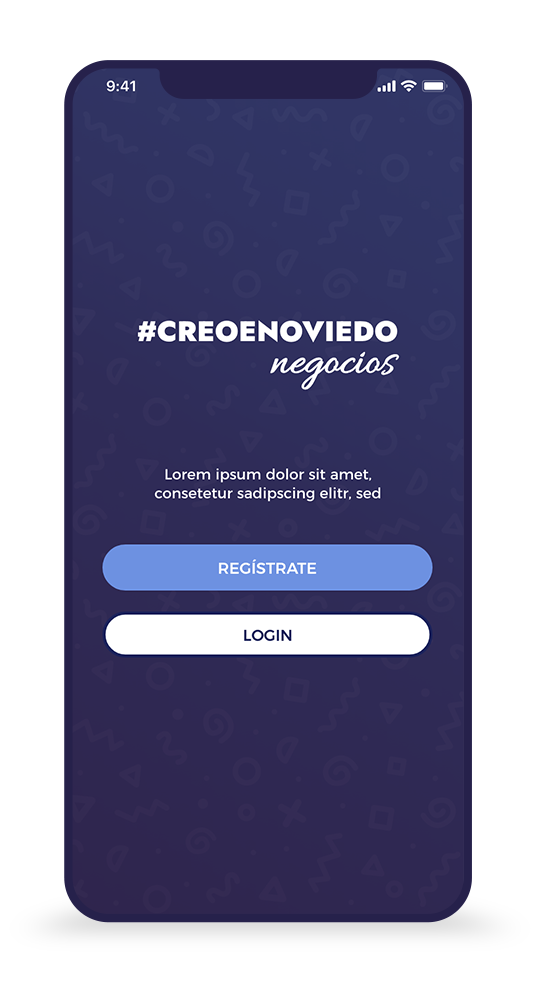 Pantalla 2 de #CreoEnOviedo App Negocios