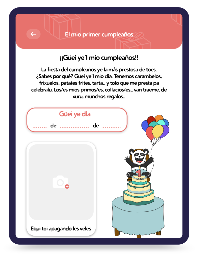 Pantalla 3 de El Llibru para tablet Android