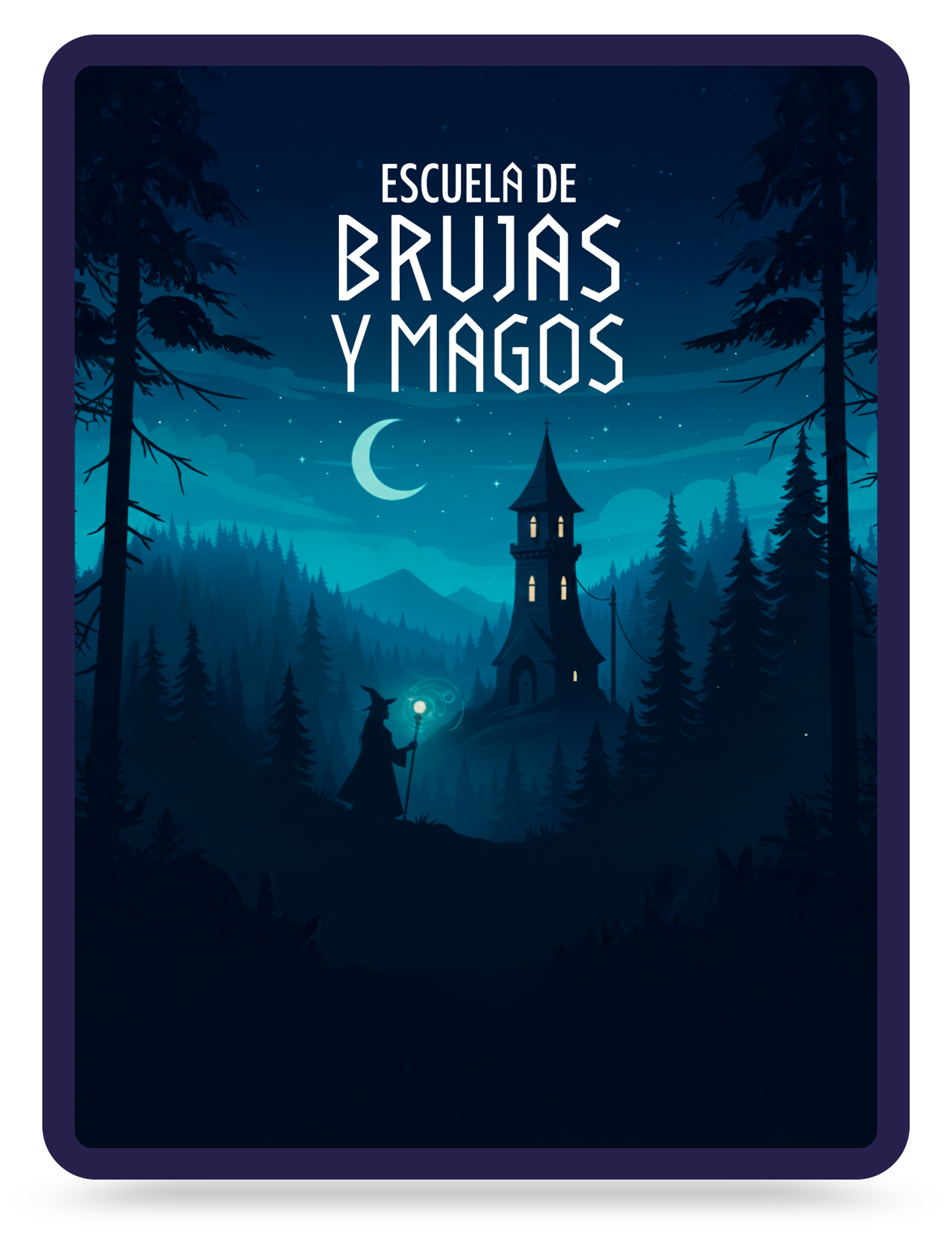 Portada de la ambientación Escuela de Brujas y Magos de Escuelas Visualia