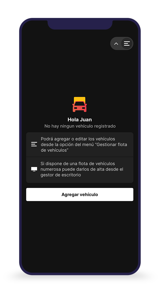 Pantalla 4 de la aplicación móvil Freightimize