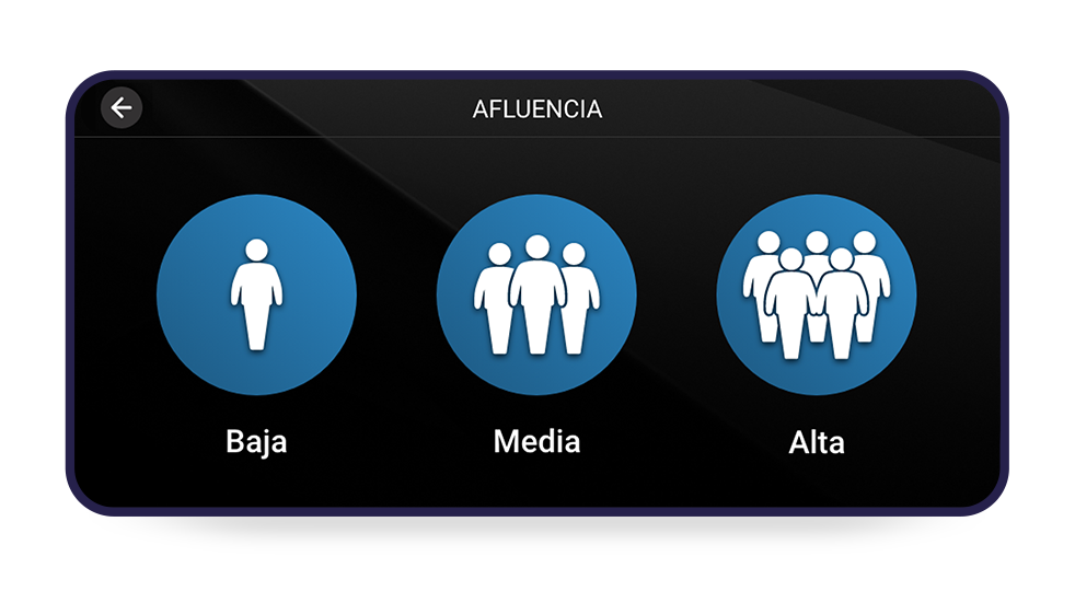 Pantalla 4 de la aplicación Android para conductores desarrollada para Ingartek