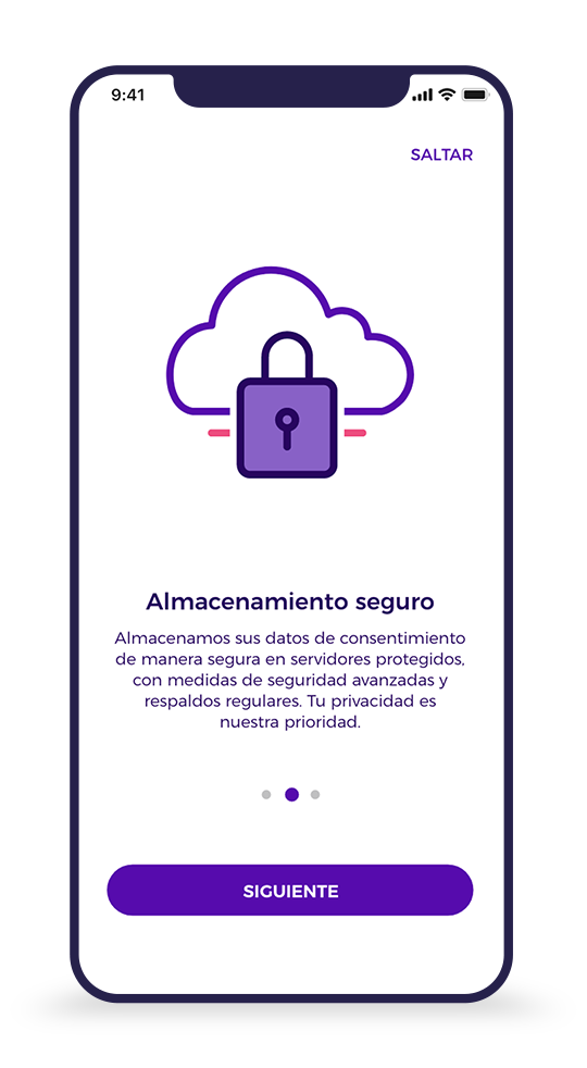 Pantalla 3 de la aplicación móvil Yes&Yes